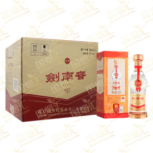 剑南春老酒 52度 500ml4瓶 整箱装 浓香型白酒