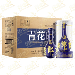 郎酒 青花郎 酱香型白酒 53度 500mL6瓶 整箱装